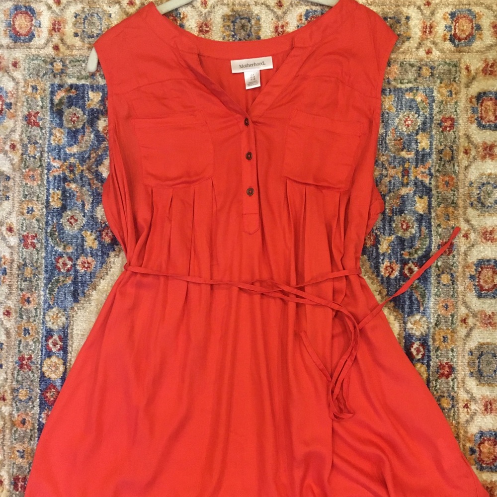 Adorable Red Maternity Top!